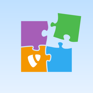 Illustration of puzzle pieces representing app integrations