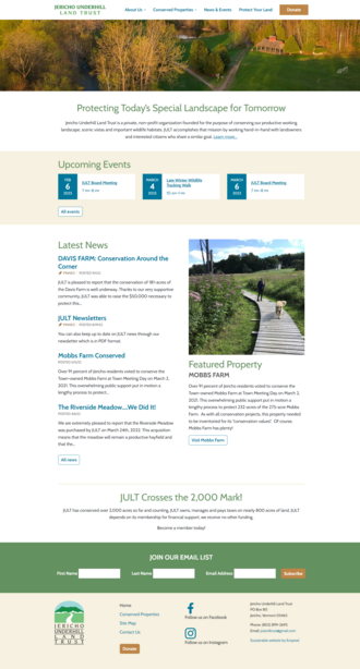 Jericho Underhill Land Trust