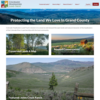 Screenshot of Colorado Headwaters Land Trust website