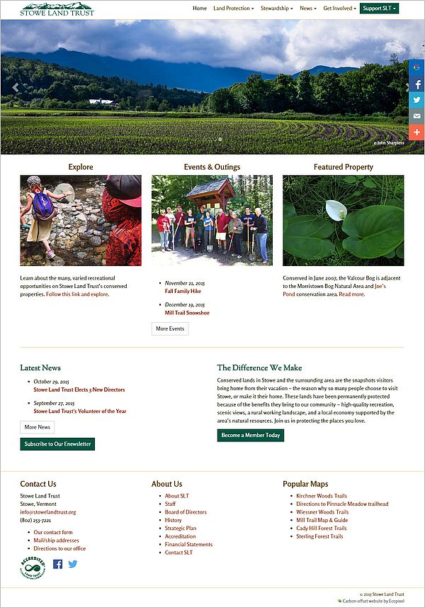 Vermont Responsive Web Design